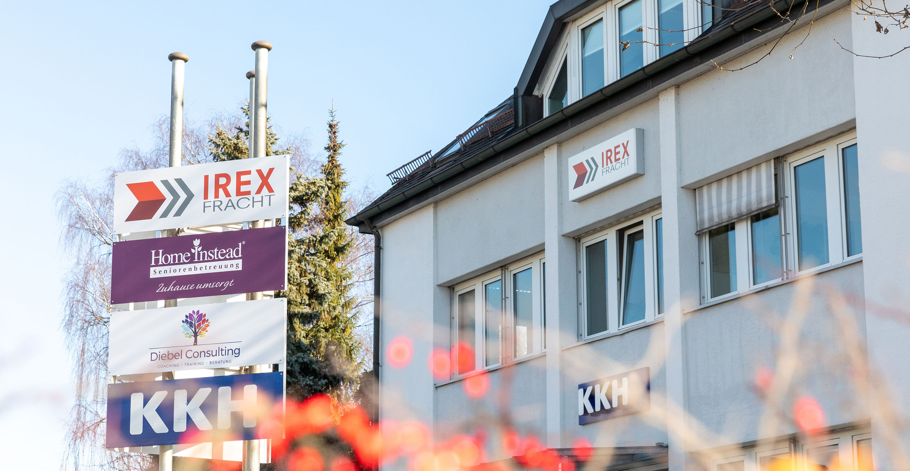 Banner für zur Darstellung für Impressum von IREX FRACHT GmbH – Spedition  |  Logistik  |  Transport  |  Internationale Spedition mit Sitz in Rosenheim bei München